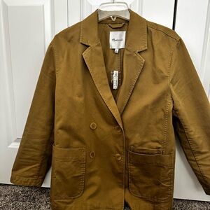 Madewell Women's Crossover Regenerative Chino Blazer